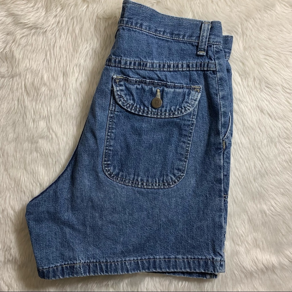 Wrangler Blue Denim Women's Shorts - Picture 5 of 11